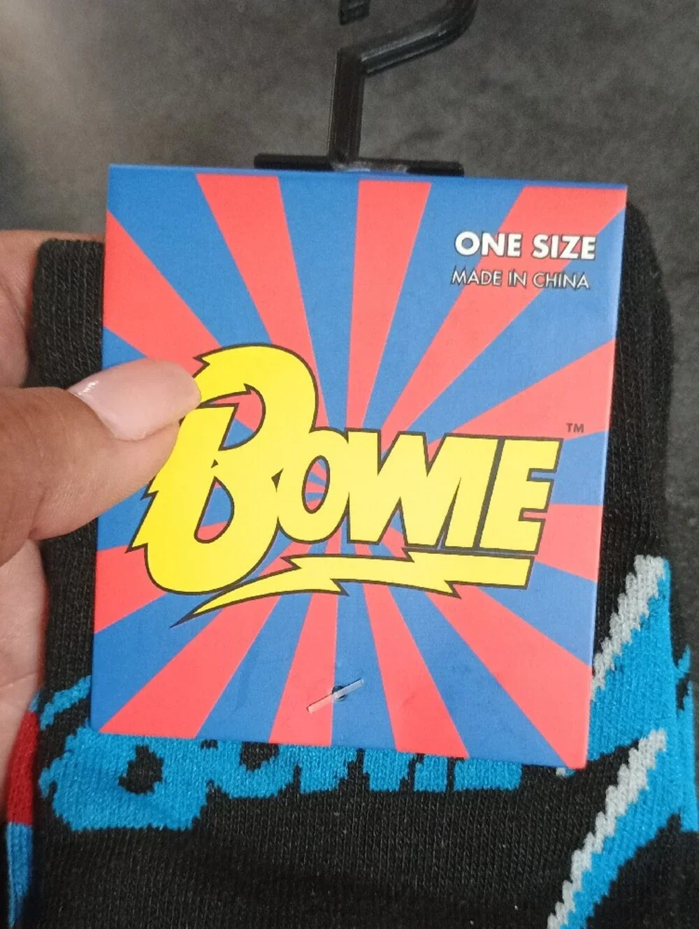 Bowie Graphic Logo Socks - Picture 2 of 3